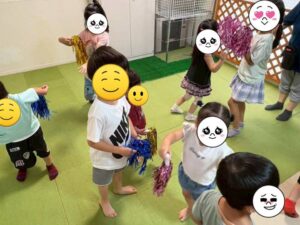 ７月リトミック　即時反応２